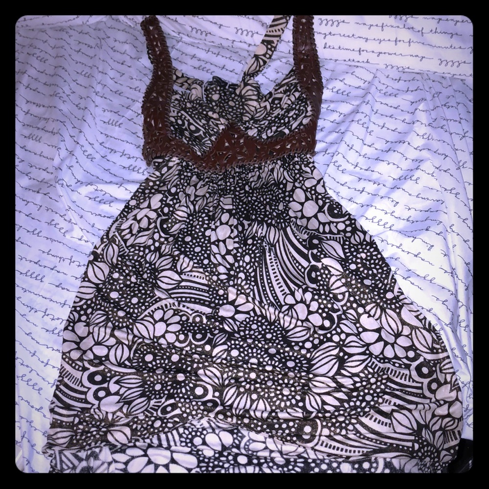 Ava sky top dress